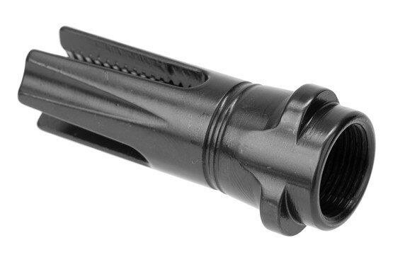 Breek Arms 3 prong 9mm muzzle brake, black.